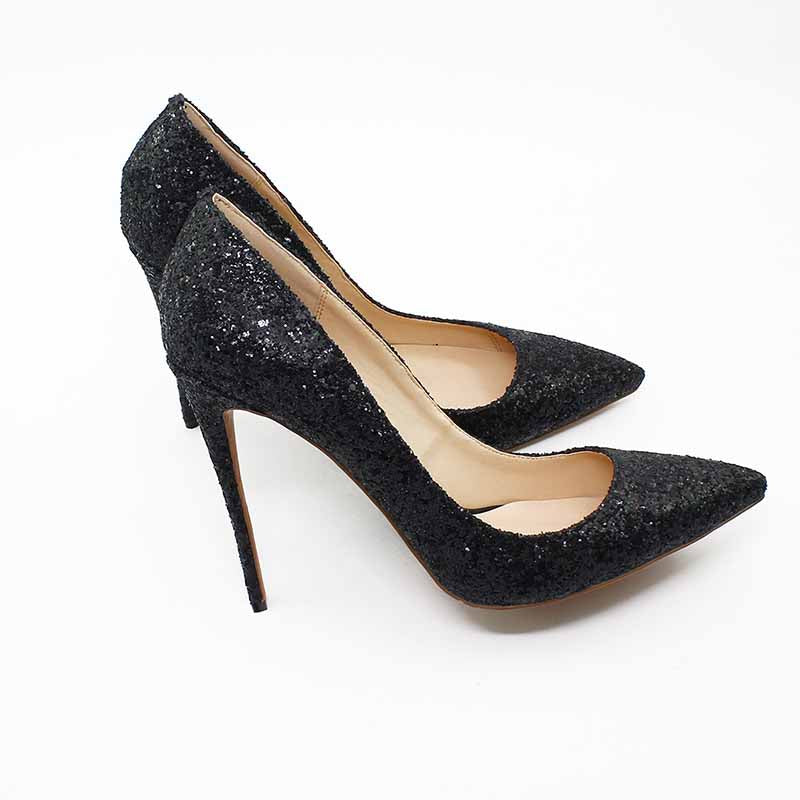 Shiny Glitter Prom Pumps | Women’s High Heel Party Shoes