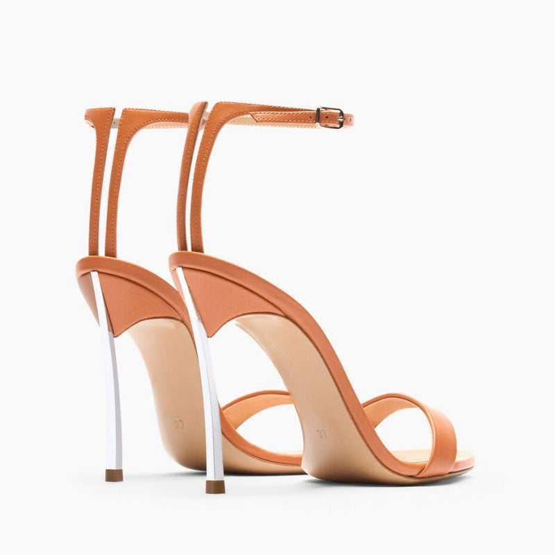 Women’s Ankle Strap Heeled Pumps & Stiletto Sandals – Elegant High Heel Shoes for Parties