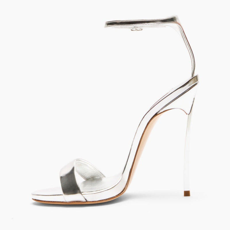 Women’s Ankle Strap Heeled Pumps & Stiletto Sandals – Elegant High Heel Shoes for Parties