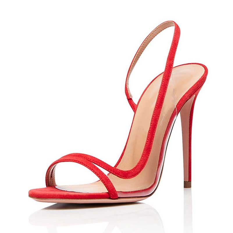 Side Strap Stiletto Heel Sandals | High Heels Dress Shoes for Women