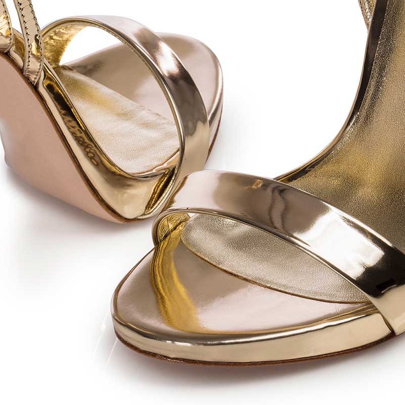 Womens Patent-Leather Sandals Buckle Straps High Heels