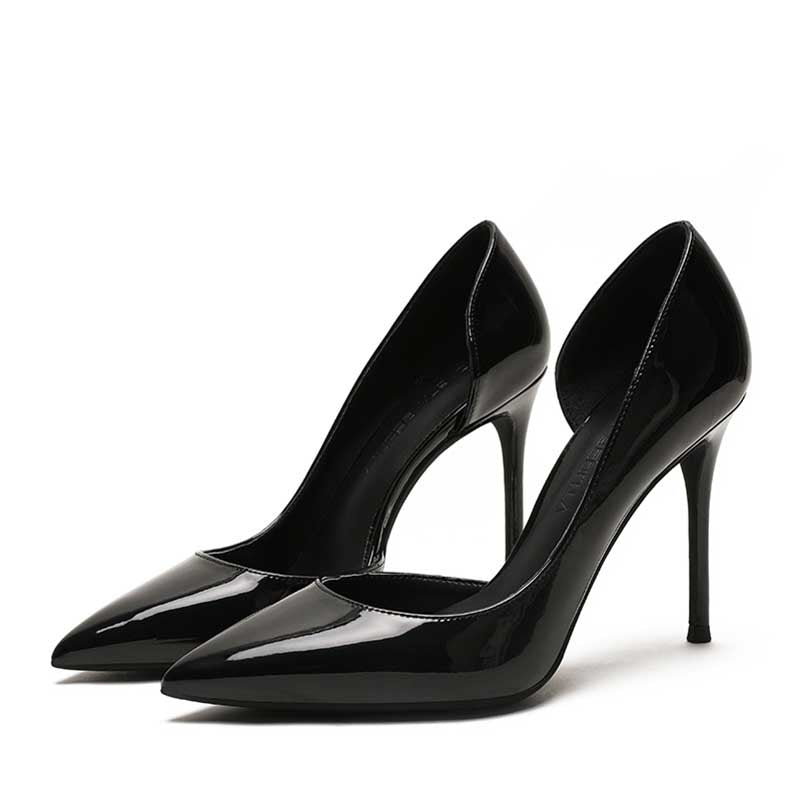 Elegant Patent Leather Party Heels | 3.94" Heel Women’s Shoes