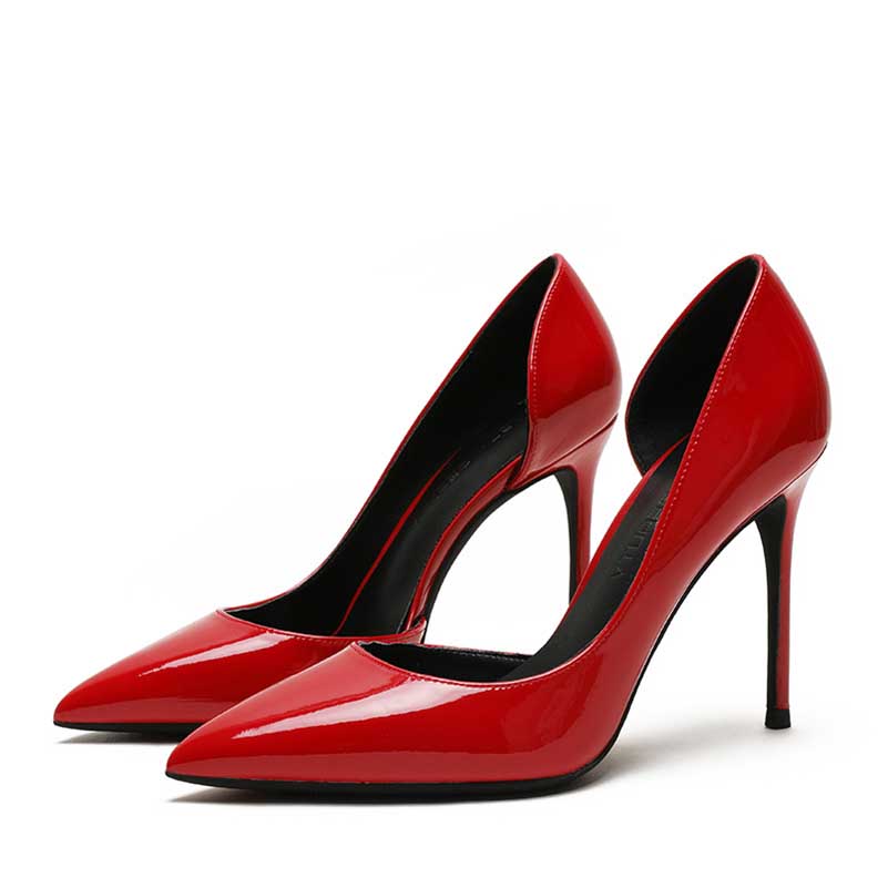 Elegant Patent Leather Party Heels | 3.94" Heel Women’s Shoes