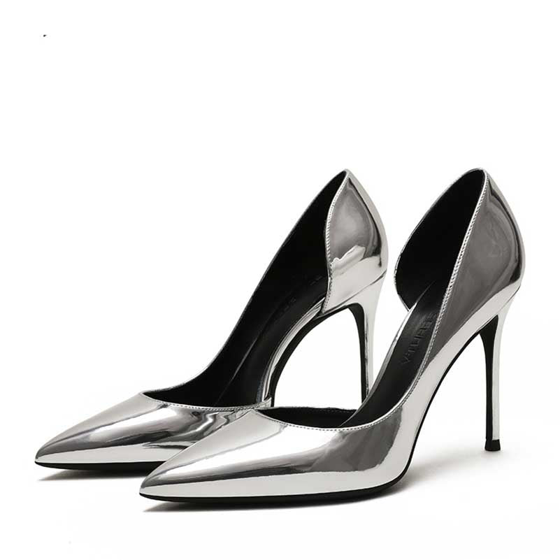 Elegant Patent Leather Party Heels | 3.94" Heel Women’s Shoes