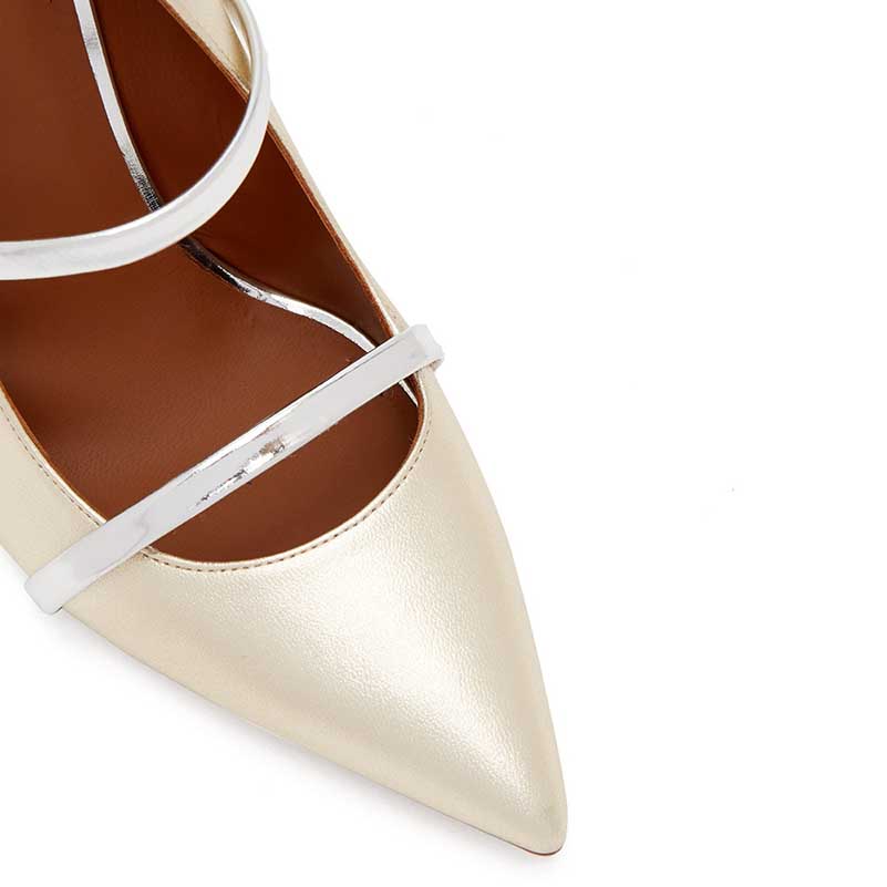 Women's Slip-On Wedding Heels - Elegant Style