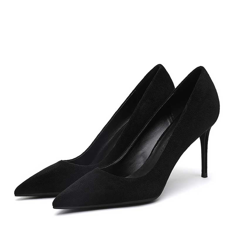 Elegant Suede Party Heels | Unique Heel Styles for Women