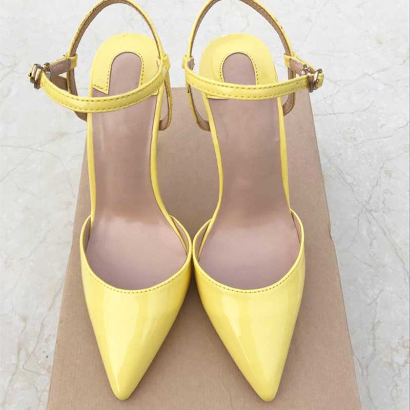 Womens High Heels Pointed Toe Singback Dress Shoes