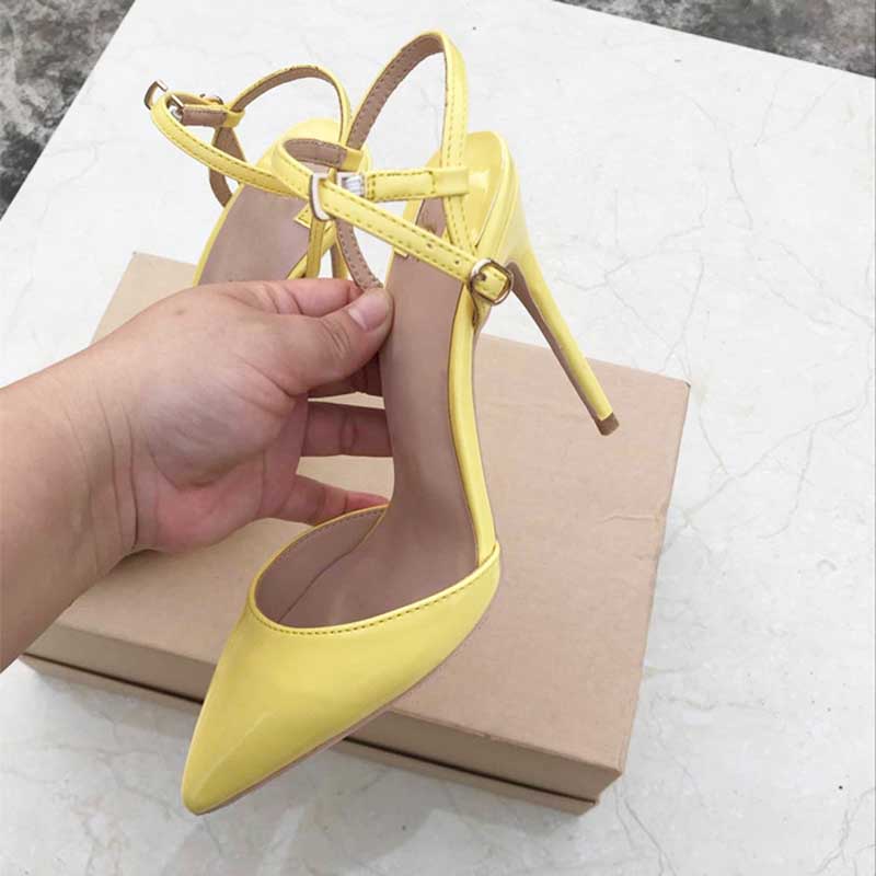 Womens High Heels Pointed Toe Singback Dress Shoes
