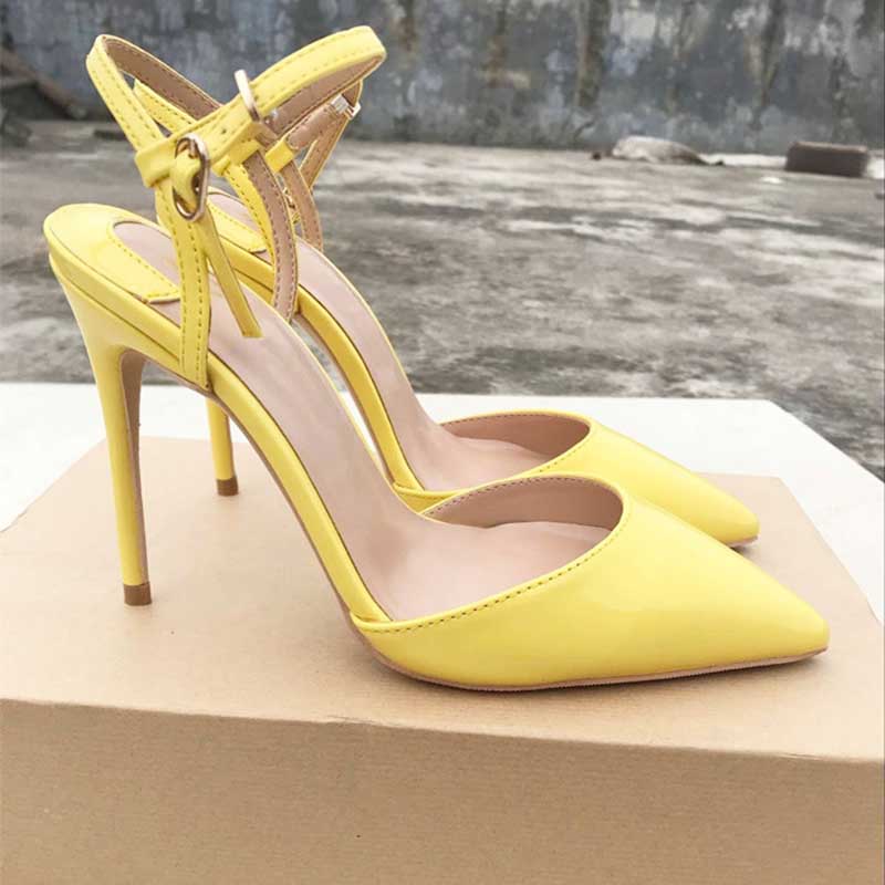 Womens High Heels Pointed Toe Singback Dress Shoes