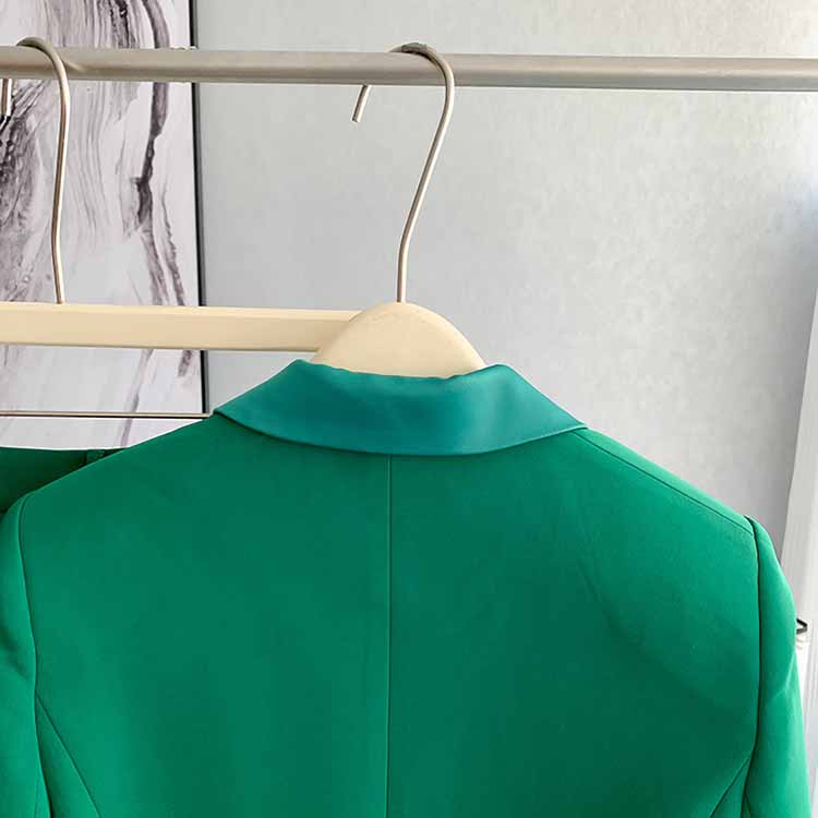 Women Pantsuits Green Event Suits Formal Slim Suits